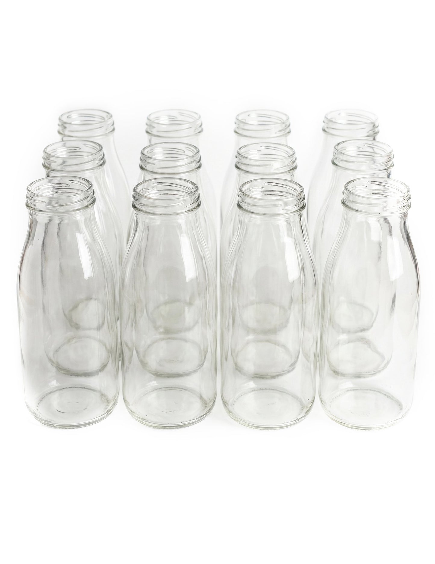 12 bouteilles en verre Candy bar
