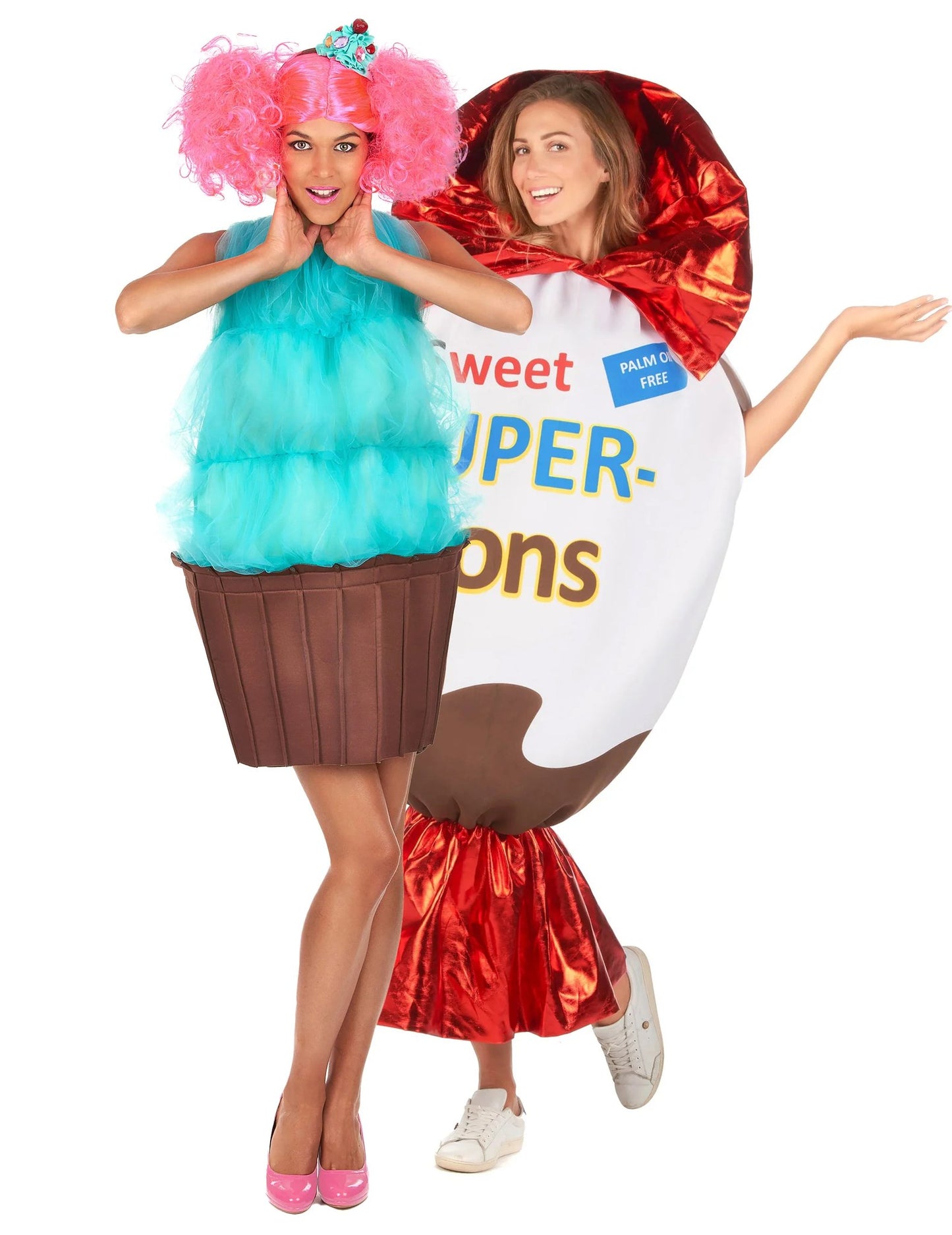 Déguisement de couple superbon et cupcake adultes