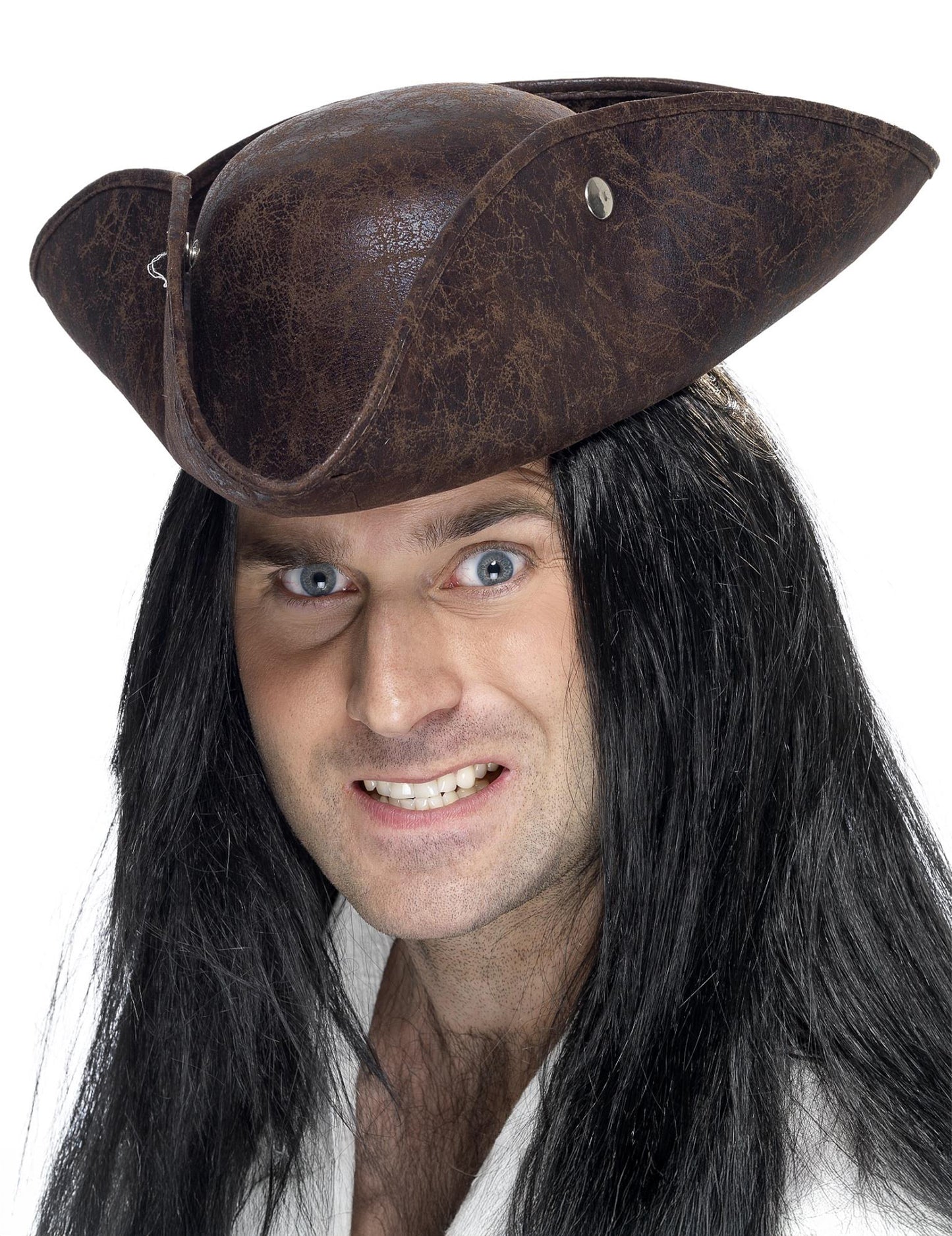 Възрастен кафяв пиратски трикорн