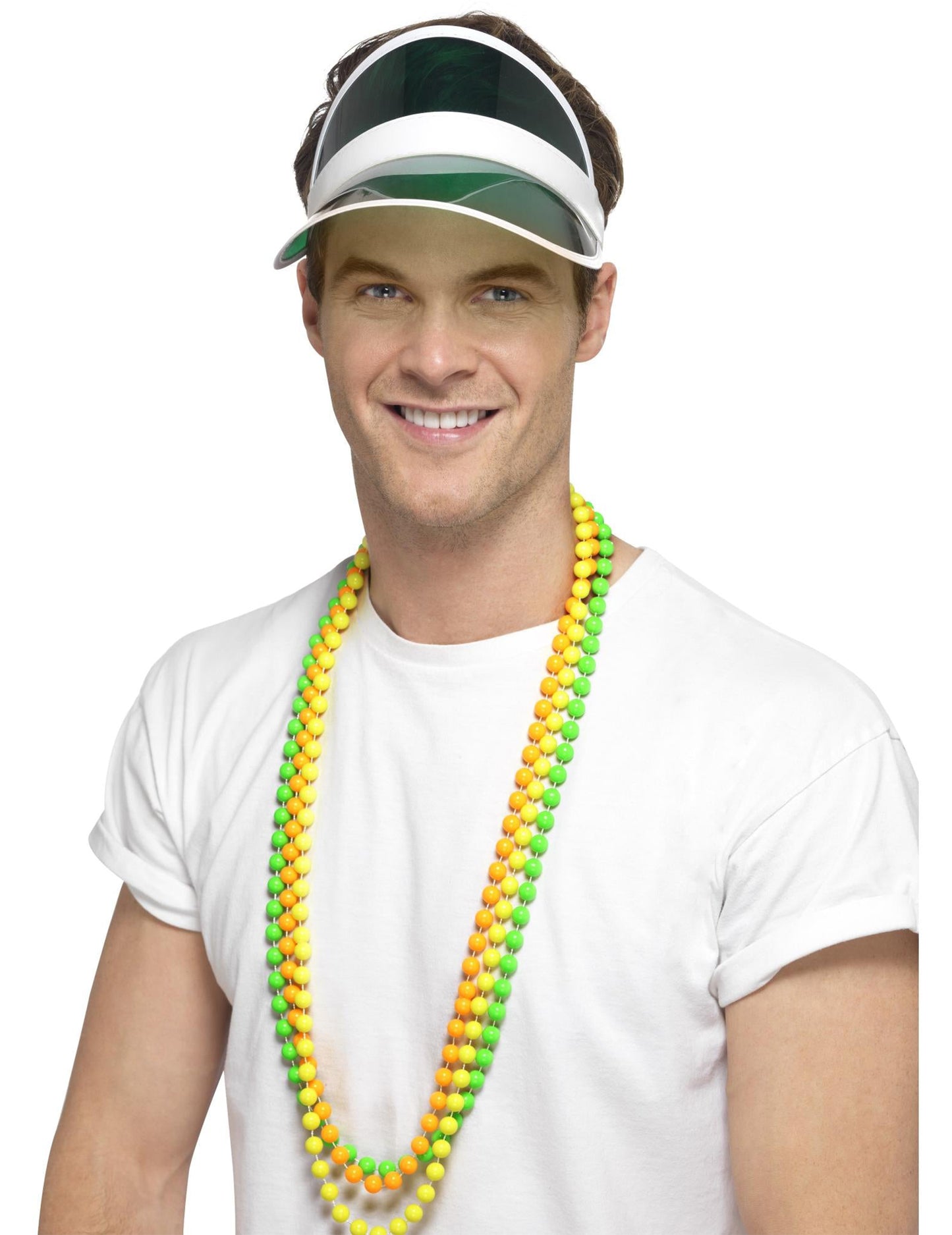 Възрастен зелен покер играч козирка