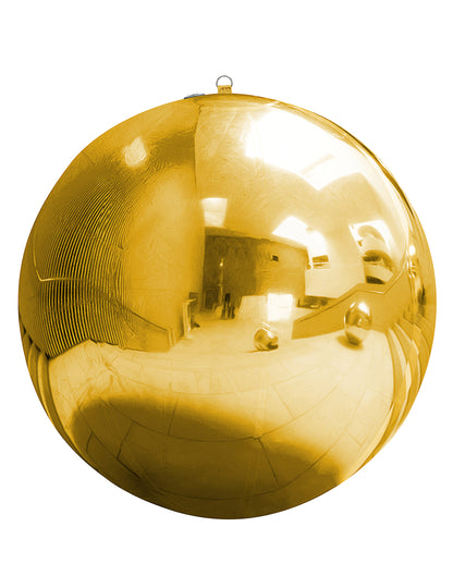 Златна надуваема огледална топка 90 cm 