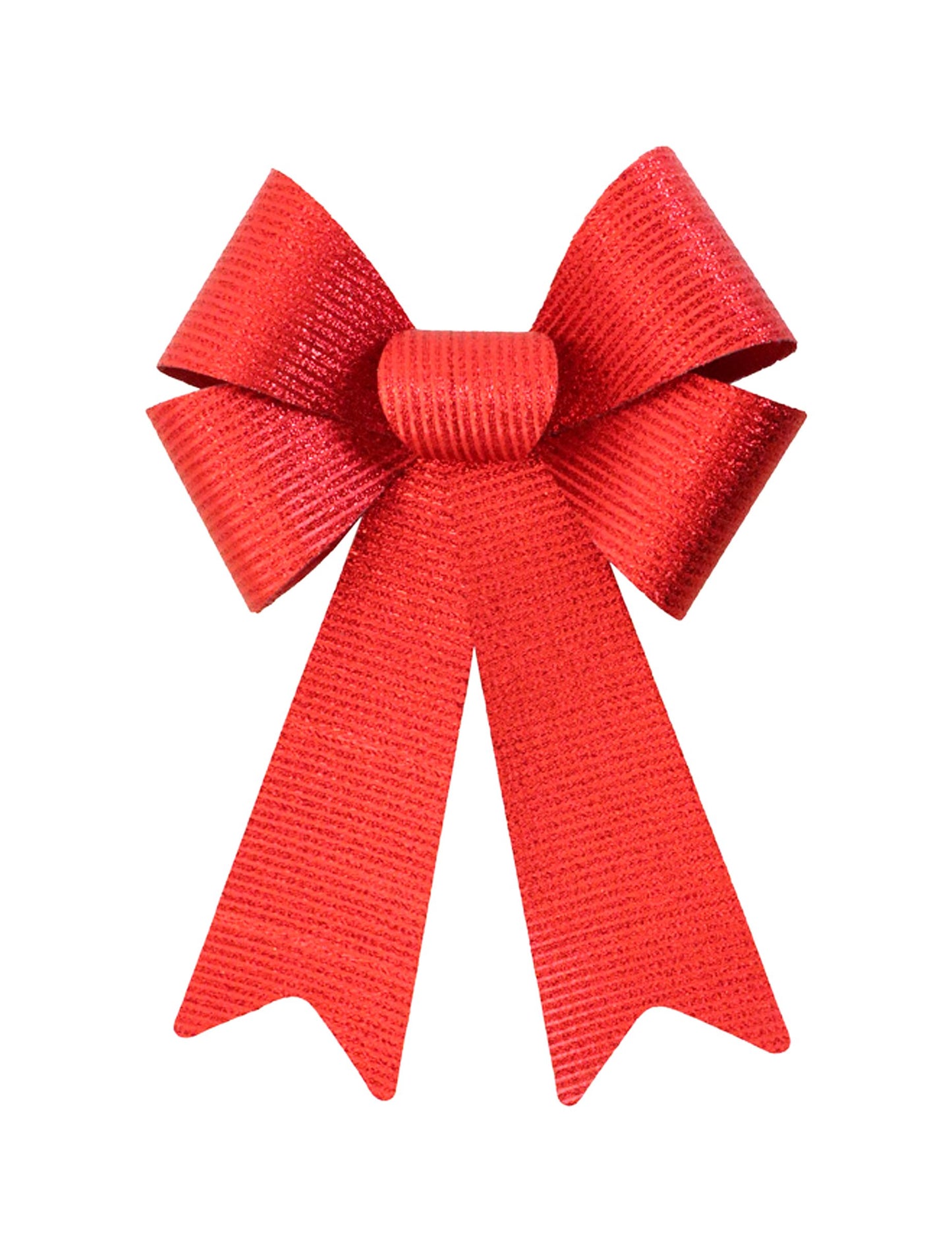 Лъскава червена панделка 23 x 38 cm 