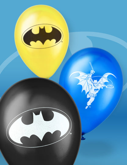 10 латекс балони Batman 25x32cm