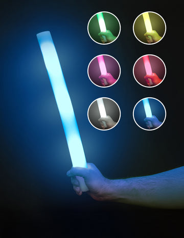 10 светлинни LED пръчки от пяна 48 cm 