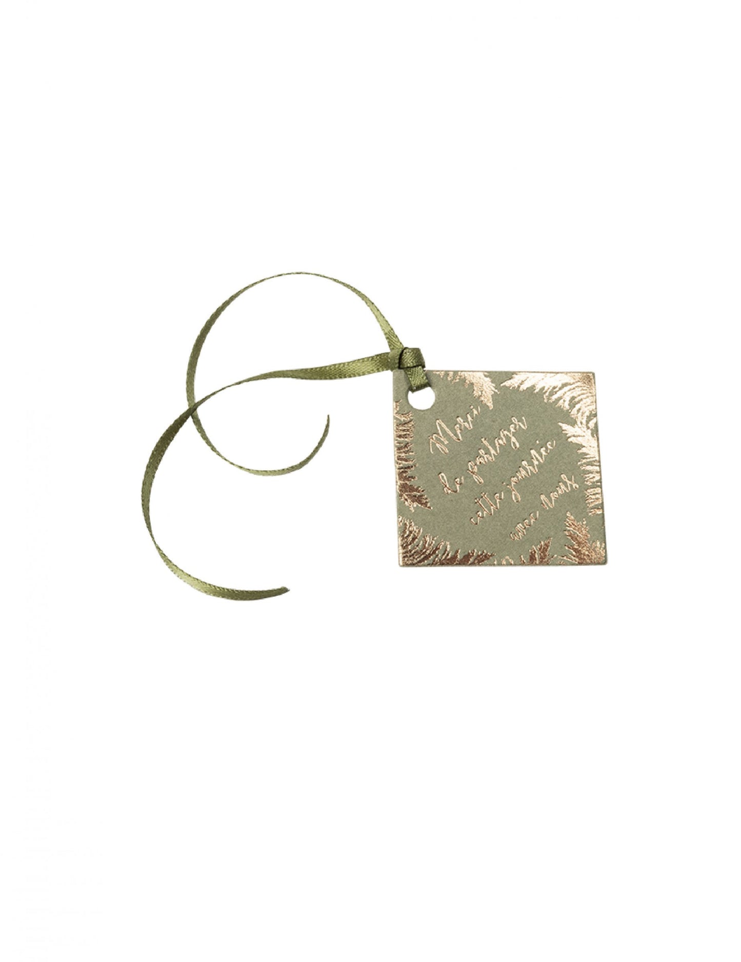 10 етикета за благодарност от каки пампас хартия и сатенена панделка за сватба