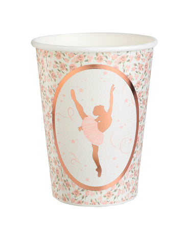 10 Carton Ballerina Cup 7.8 x 9.7 cm
