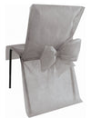 Housse de chaise premium grise en intissé