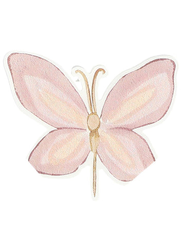 10 пастелно розови и лилави хартиени салфетки с феи, 33 x 33 cm модел на пеперуда