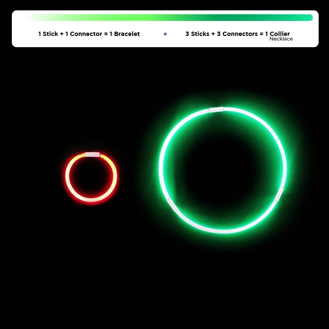 100 фосфоресцентни гривни