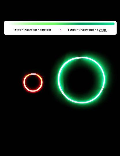 100 фосфоресцентни гривни