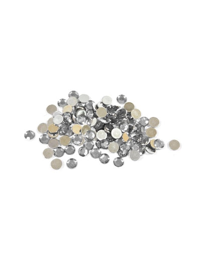 Confettis de table ronds pour fête argentés