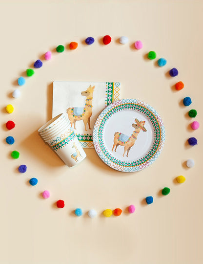 100 многоцветни помпона 2 cm за парти декорации