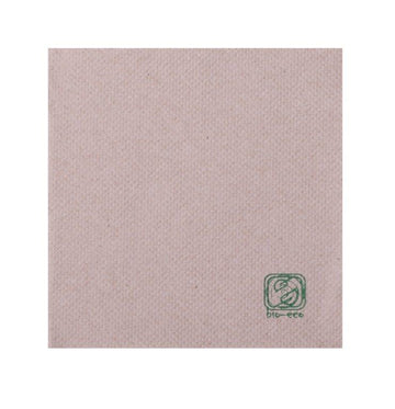 100 коктейлни салфетки, изработени от рециклирана вата, 20 x 20 см cm компостируем