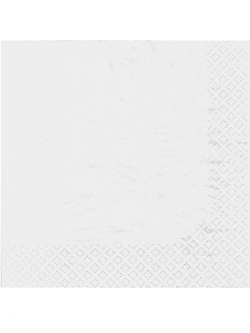 50 бели хартиени салфетки 38 x 38 cm 