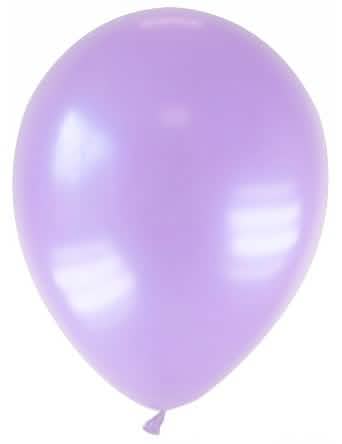Ballons métallisés de fête pour décoration parme