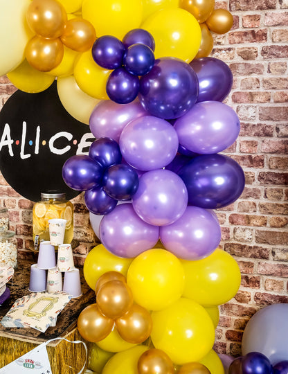 12 метални балони парме 28 cm