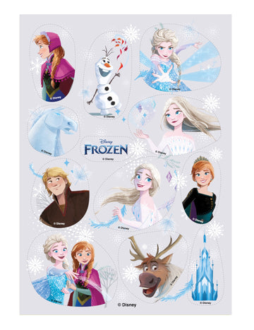 Мини захарни дискове "Замръзналото кралство" за деца в многоцветни варианти с Елза, Анна и Олаф