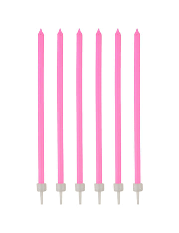 16 фини свещи с бобути 12 см