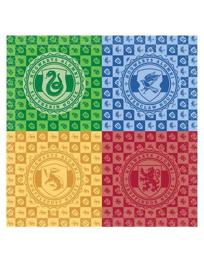 16 хартиени салфетки Harry Potter™ Домове