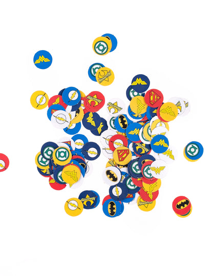 160 конфети „Лигата на справедливостта™“ 2 см