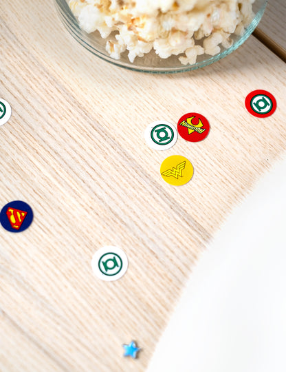 160 конфети „Лигата на справедливостта™“ 2 см