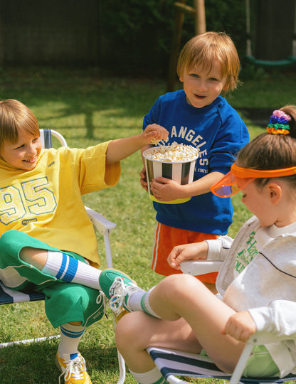 2 черно-бели раирани картонени кутии за закуски 14 cm