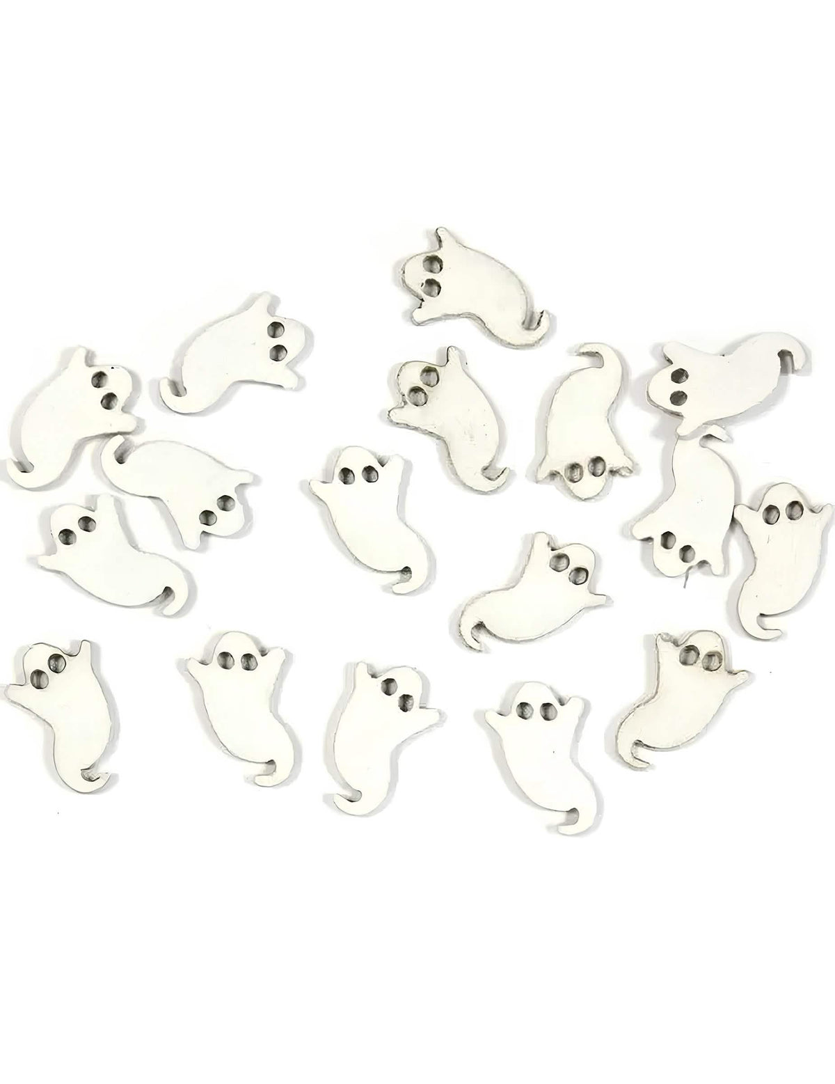 конфети за маса призрак halloween за декорация бели
