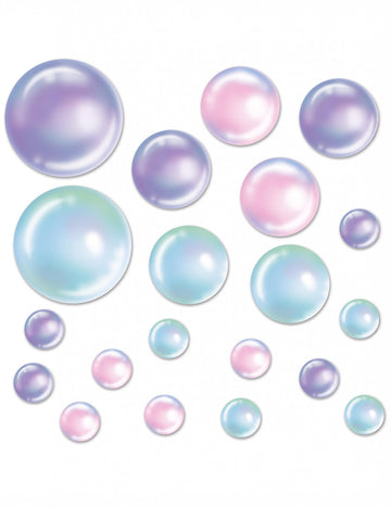 20 декорации с мехурчета от 10 до 30 cm