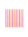 20 малки хартиени коктейлни салфетки Pink Limonade 24 x 24 см