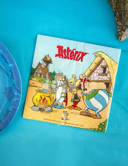 20 Asterix 33 x 33 хартиени кърпи cm