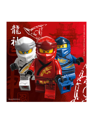 20 FSC LEGO Ninjago 33 x 33 cm хартиени кърпи