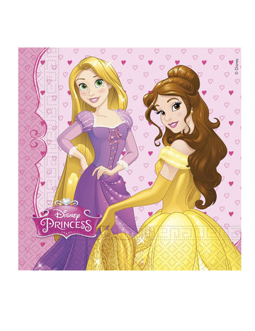 20 хартиени кърпи на Disney Core Princess 33 x 33 cm