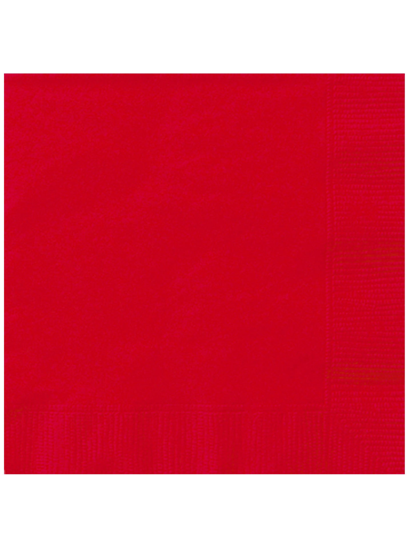 20 червени хартиени кърпи 33 x 33 cm