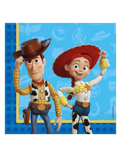 20 хартиени салфетки Toy Story 5™ 33 x 33 cm