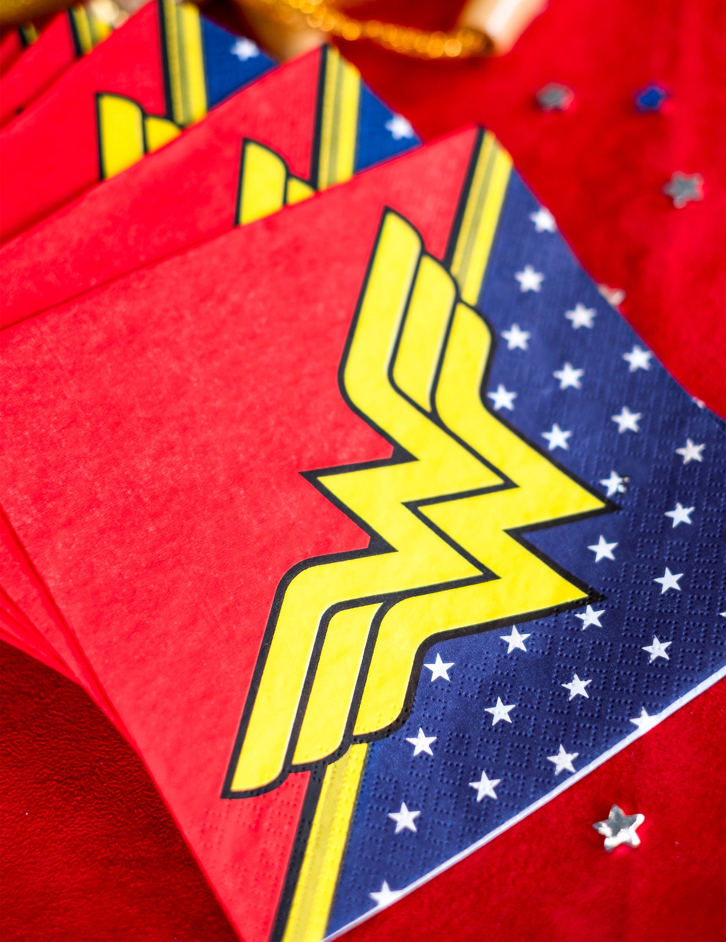 20 хартиени салфетки Wonder Woman™ 33 x 33 cm