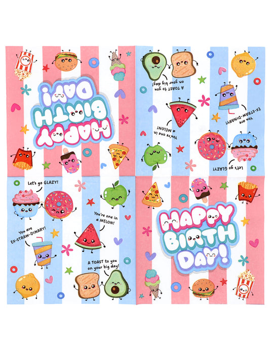 20 салфетки Kawaï Party 33 x 33 cm