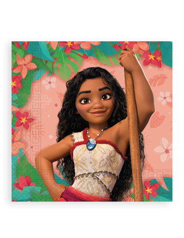 20 кърпи Vaiana 2 33 x 33 cm