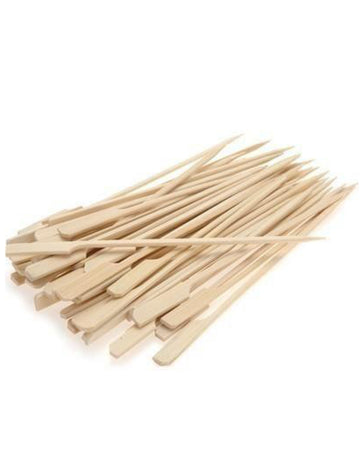 200 бамбукови шишчета 15 cm за шишчета и коктейли