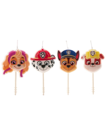 4 свещи за рожден ден на Paw Patrol