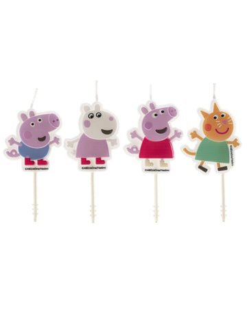 4 свещи за рожден ден на Peppa Pig