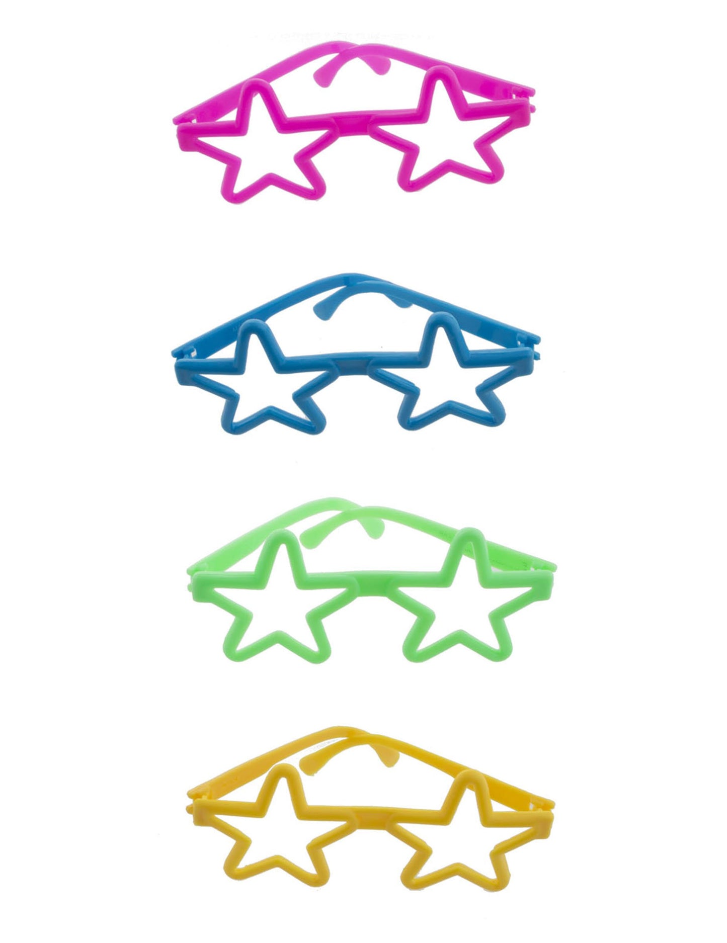 4 мини чифта цветни очила