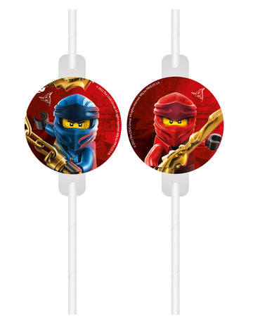 4 медальонни сламки Lego Ninjago