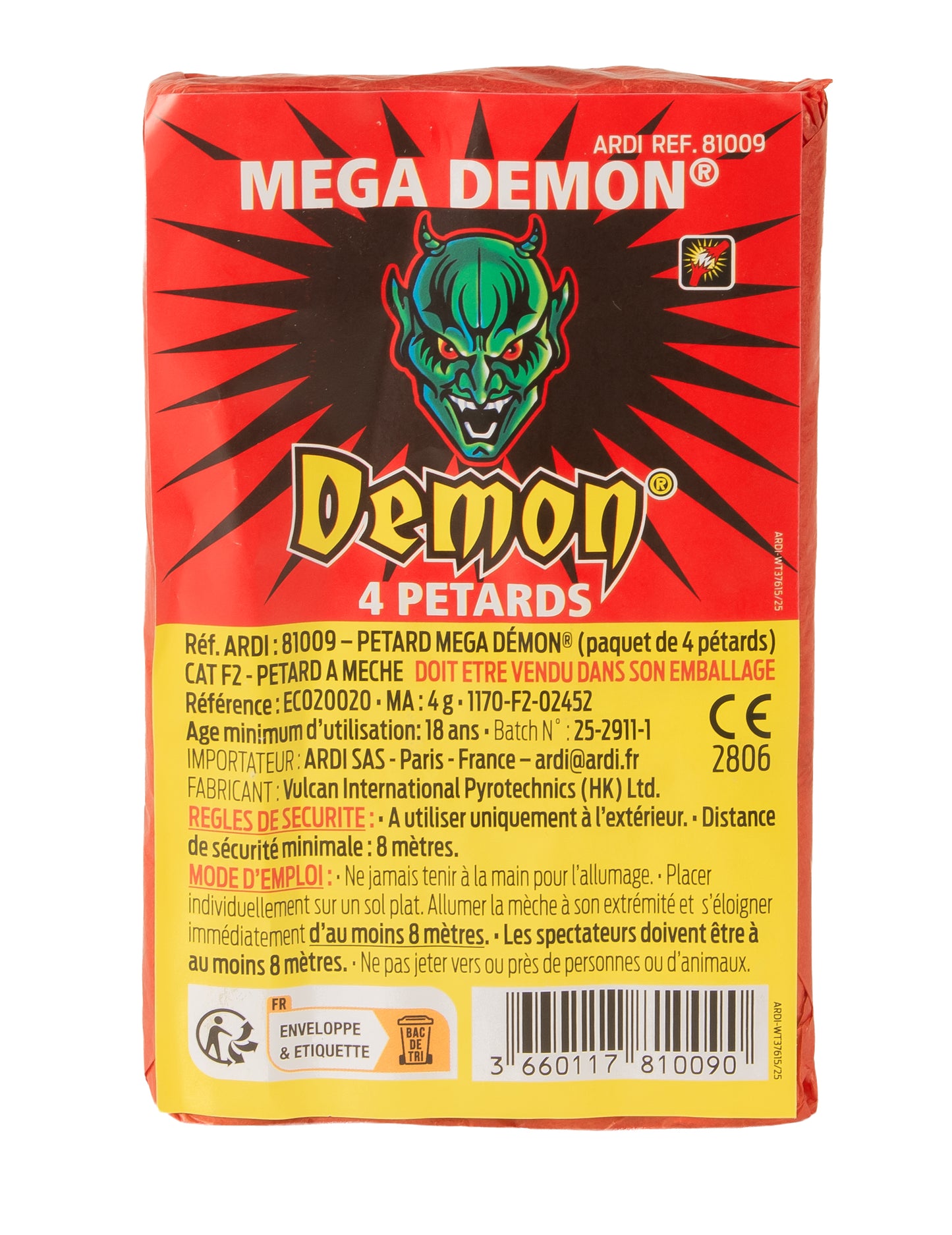 4 пиратки Мега Демон®