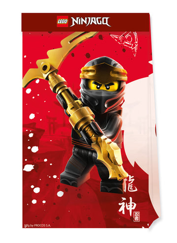 4 малки празници в хартия FSC Lego Ninjago