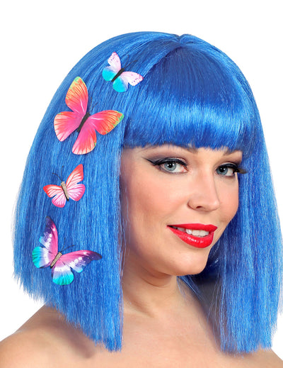 Pinces à cheveux papillon pour femme colorés