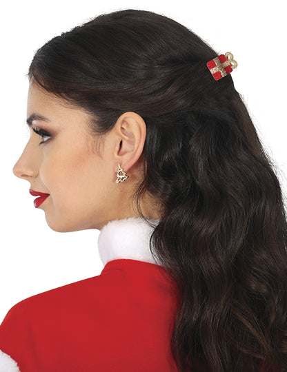 5 блестящи коледни щипки за коса