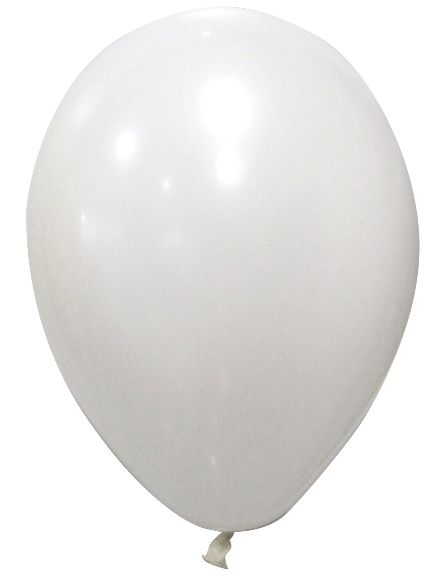 Ballon de baudruche pour décoration de fête blanc