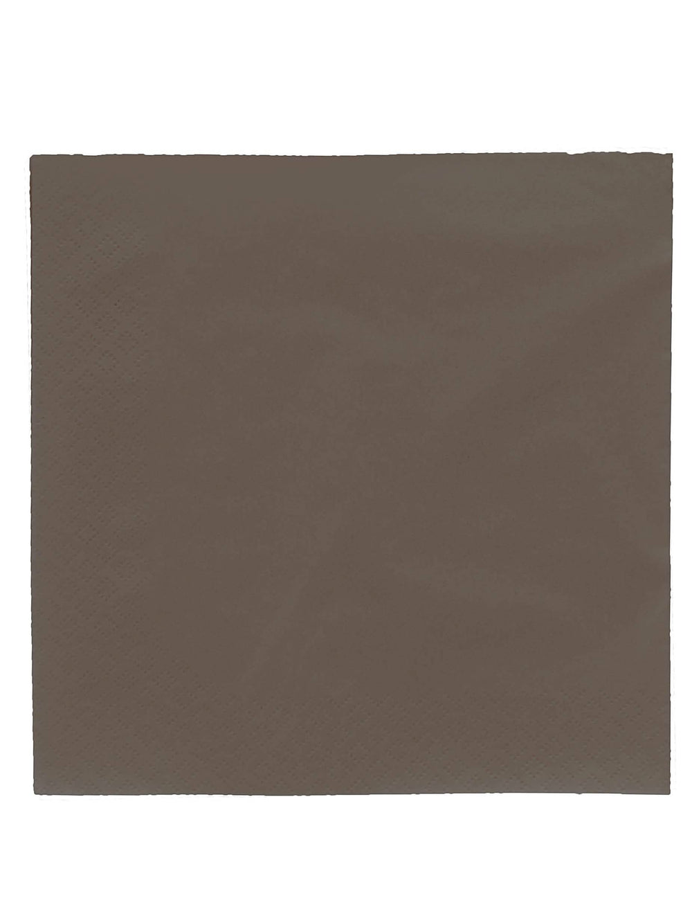 50 serviettes pour décoration de table chocolat