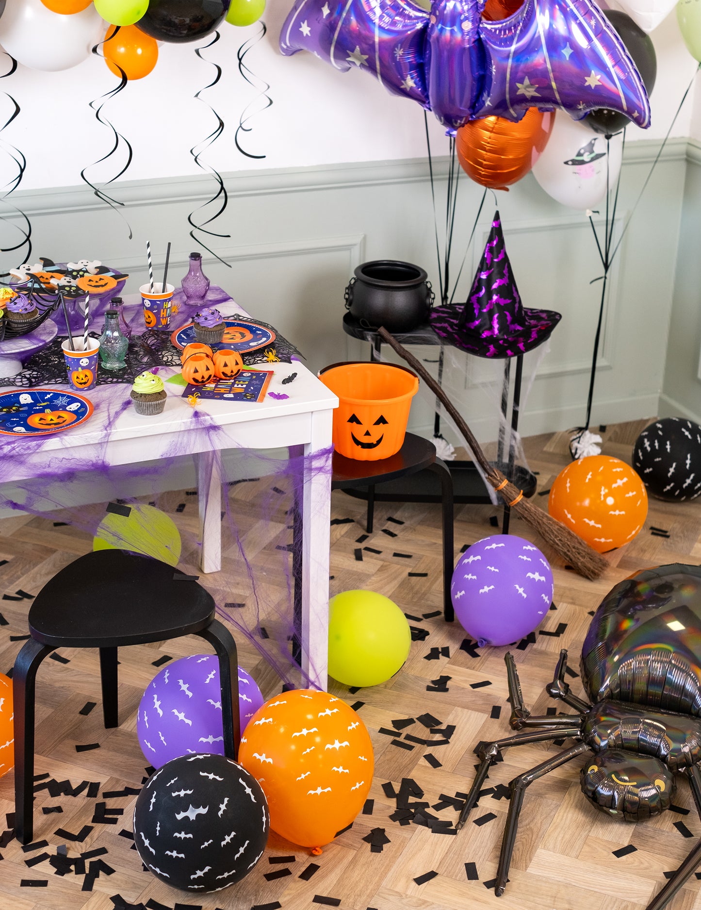 6 латекс балони Chauve-Souris фосфореценти 27,5 cm