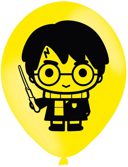 6 латексови балона Kawaii Harry Potter™ 27 cm 